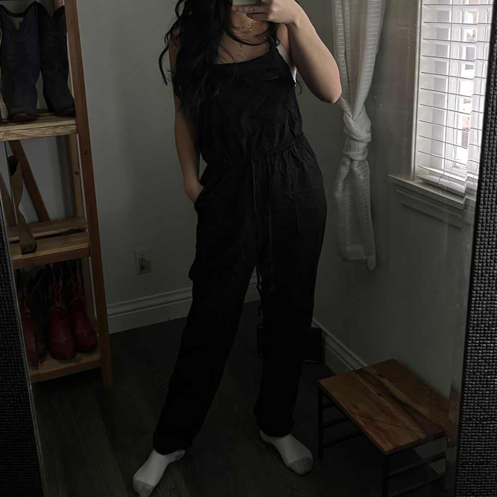 Black overalls Forever 21